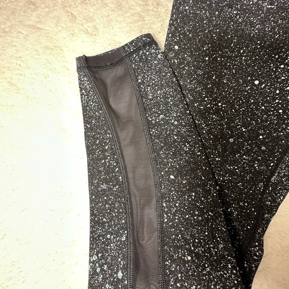 Lululemon Wunder Under Hi-Rise Tight Mineralize Multi Black Splatter Size 4
